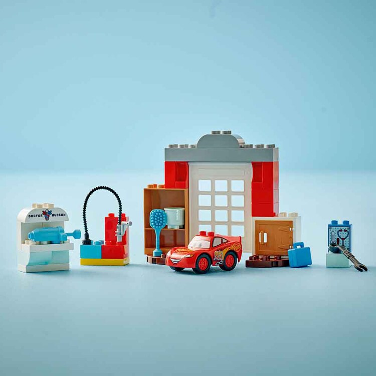 DUPLO ピクサードックのガレージにきたマックィーン 10456 【プラザセレクト】