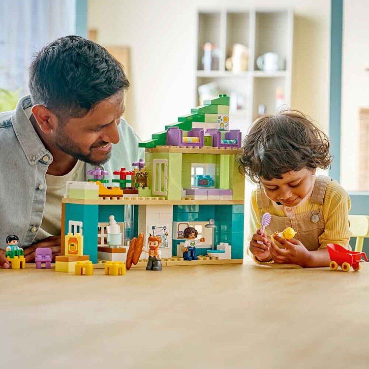 DUPLO 3 in 1 モダンハウスとかぞくのフィギュア 10470 【プラザセレクト】