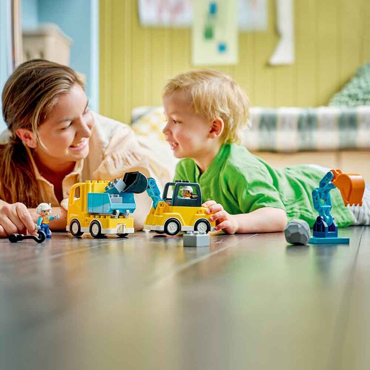 DUPLO 3 in 1 こうじげんばの車 10475 【プラザセレクト】