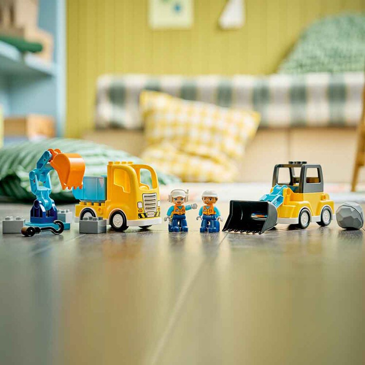 DUPLO 3 in 1 こうじげんばの車 10475 【プラザセレクト】