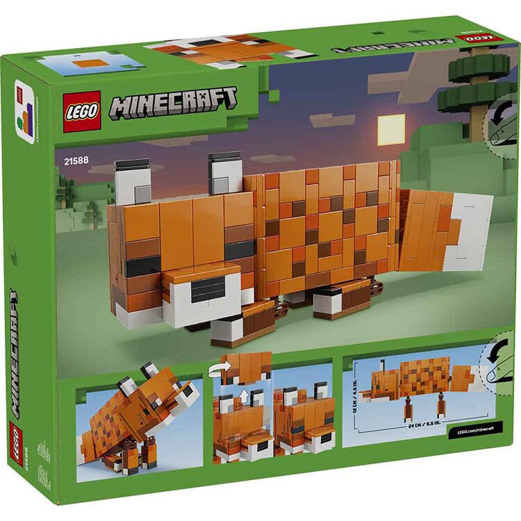 MINECRAFT キツネ 21588 【プラザセレクト】