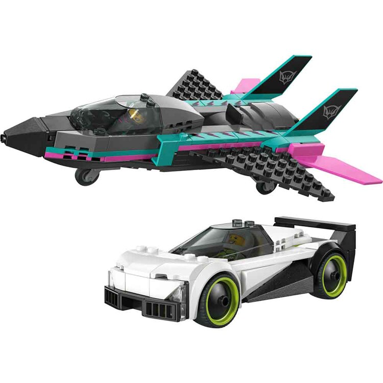 CITY ジェット機とスポーツカーのスピード対決 60489 【プラザセレクト】