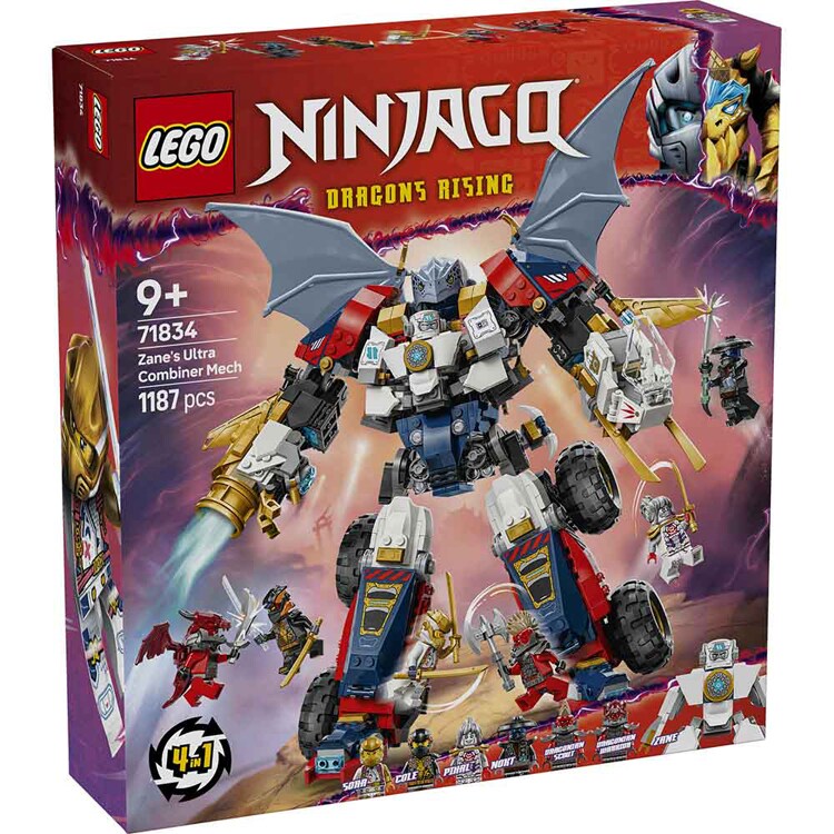 NINJAGO ドラゴン合体ウルトラメカスーツ 71834 【プラザセレクト】