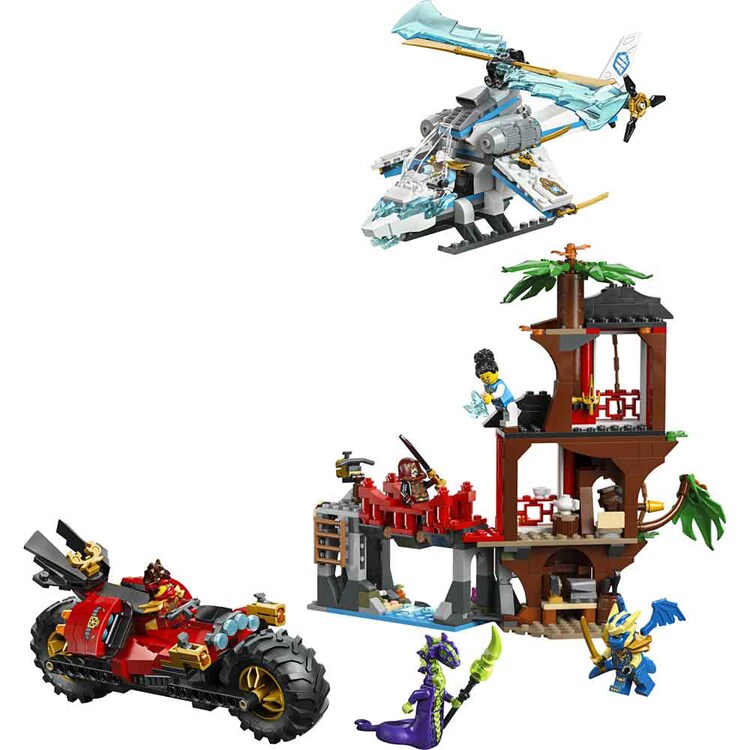 NINJAGO 秘密基地ツリーハウス・バトル 71857 【プラザセレクト】