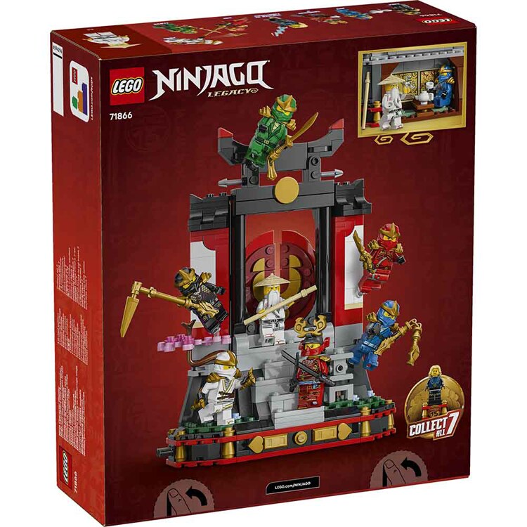 NINJAGO ニンジャ キャラクターディスプレイ<15周年記念モデル> 71866 【プラザセレクト】