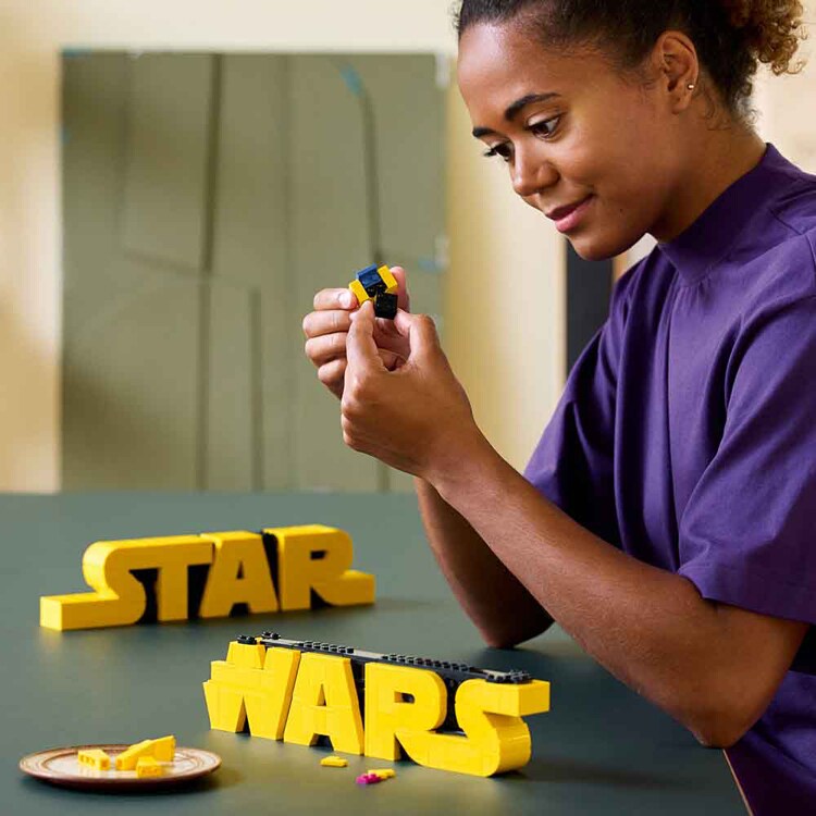STAR WARS TM スター・ウォーズ(TM) ロゴ 75407 【プラザセレクト】