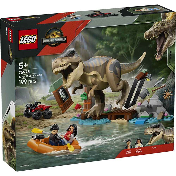 JURASSIC WORLD T-レックス 川づたいの脱出 76975 【プラザセレクト】