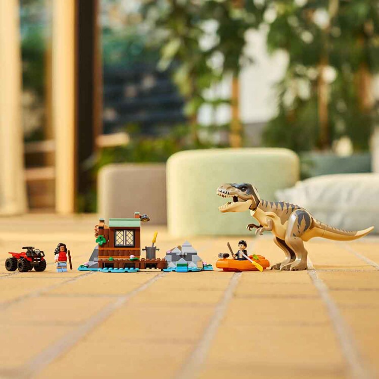 JURASSIC WORLD T-レックス 川づたいの脱出 76975 【プラザセレクト】