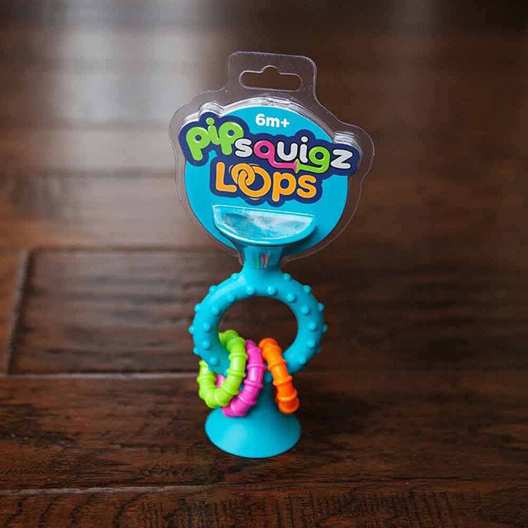 赤ちゃん おもちゃ ピップ スクイグズ ループス ティール pipSquigz Loops- Teal FA166-1