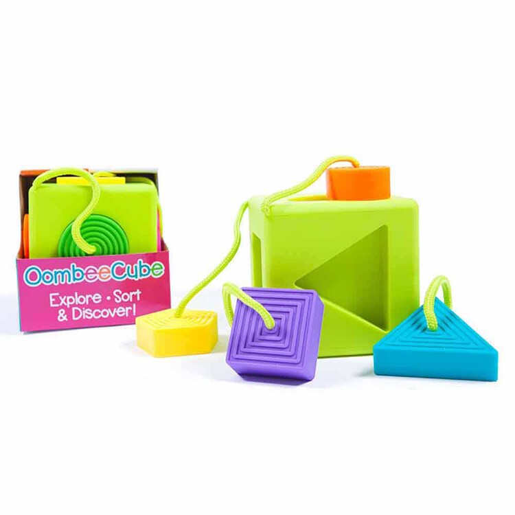 赤ちゃん おもちゃ 型はめパズル オームビーキューブ OombeeCube FA120-1