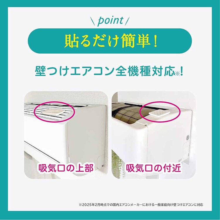 【2個セット】LIBERTA ニオイトルネード エアコン用バイオ防カビ消臭剤 6006203 【プラザセレクト】