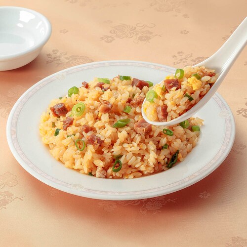 赤坂四川飯店監修 黒豚使用 焼豚炒飯(200g×2連)×3p IPK6 【時間指定不可】【代引不可】【同梱不可】_1