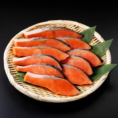 【お徳用】チリ産銀鮭 切身 10切 約800g 【時間指定不可】【代引不可】【同梱不可】_1