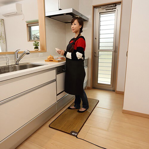 ワタナベ工業 ホットキッチンマット 45×120cm WFM-4512D_1
