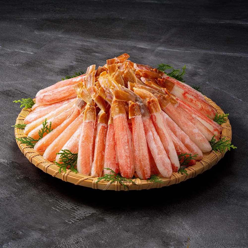 生ずわい蟹棒ポーション1kg（40～60本入） 【時間指定不可】【代引不可