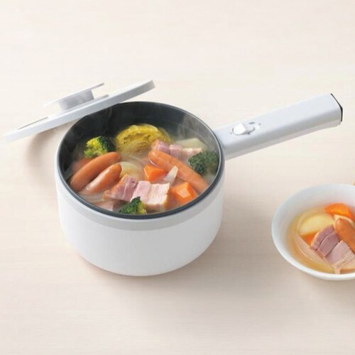 ERETTO mono 蒸し器兼用電気片手鍋18cm_1