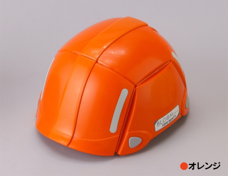 TOYO 折りたたみヘルメット BLOOM ライム1