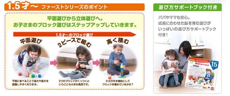 バンダイ アンパンマン はじめてのブロックワゴン