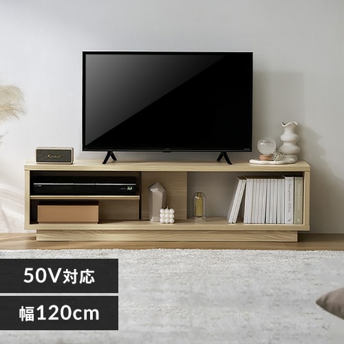 テレビ台 ミドルタイプ  24型  オープン 組み立て ナチュラル オープンテレビ台 スタンダードタイプ OTS-100SR ナチュラル