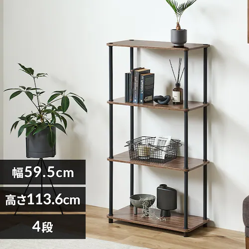 ���b�N 4�i �g���ȒP�X�`�[���|�[�����b�N SPR-4R590 �E�H�[���i�b�g�^�u���b�N_0