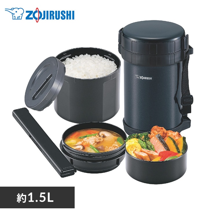 【10%OFFクーポン】弁当箱 保温 保温弁当箱 ランチボックス ステンレスランチジャー AD SL-XE20 象印