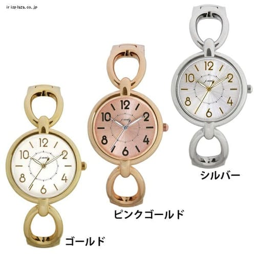  サン・フレイム 丸エポバングルウォッチ BL1077-G 全3色【プラザセレクト】