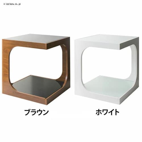 サイドテーブル 2段 ARCA ST-402 全2色【プラザセレクト】
