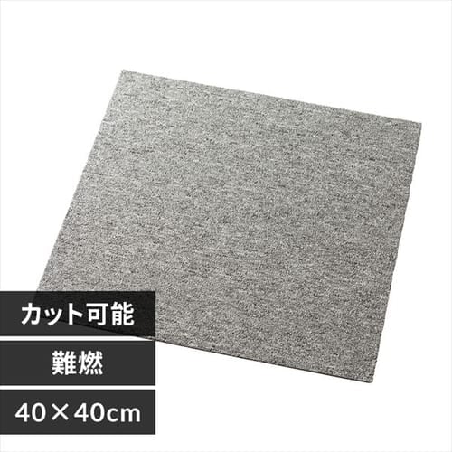 10枚セット】難燃タイルカーペット(ﾅｲﾛﾝ)40×40TKP-NN40 ベージュ【プラザセレクト】 7157859  │アイリスプラザ│アイリスオーヤマ公式通販サイト
