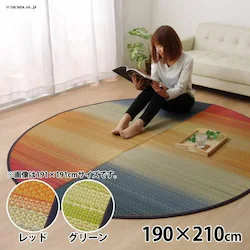 �C�P�q�R�E�R�[�|���[�V���� �������O ���Y ���O �J�[�y�b�g �ȉ~�` �J���t�� �wF�W���C�x ��190�~210cm (���F�E���^��) �O���[���y���Ԏw��s�z�y����s�z�y�����s�z�y�v���U�Z���N�g�z