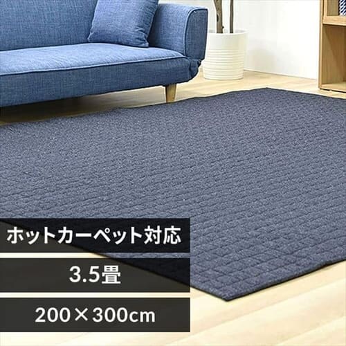 スウェットラグ 200×300 SWR-2030 ネイビー_0