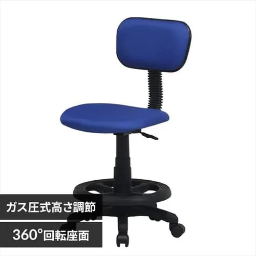 椅子 チェア キャスター付き 学童用 14997 ネイビー _0