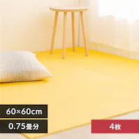 PE�W���C���g�}�b�g(60�~60�~2) 4���Z�b�g PEJTM-602 �C�G���[