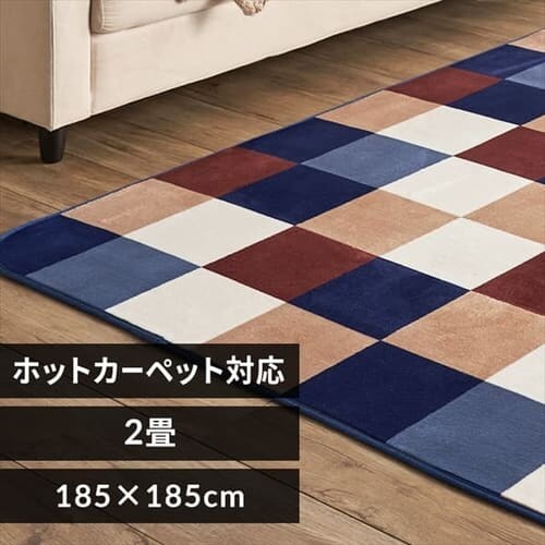 ���O �t�����l�����O �R�ۖh�L �h�_�j���H 185cm�~185cm 2�� �X�N�G�A�u���E�� FNR-RC-1818_0