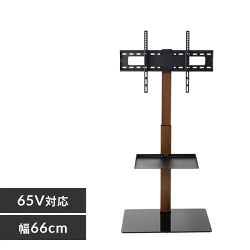 スタンドテレビ台 STV-660 ブラウン_0