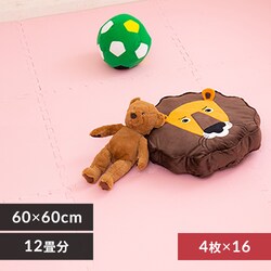 PE�W���C���g�}�b�g(60�~60�~2) 16�Z�b�g(64��) PEJTM-602 �s���N