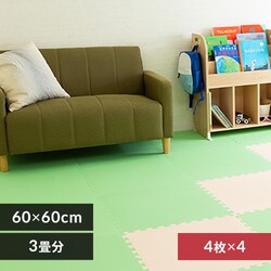 PE�W���C���g�}�b�g(60�~60�~2) 4�Z�b�g(16��) PEJTM-602 �x�[�W��/�O���[��