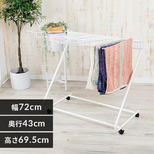 スラックスハンガー SLKH-43 ホワイト _0