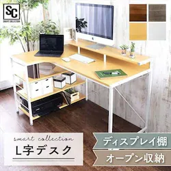 �� �f�X�N PC�f�X�N L�� LDK-1279 �u���E��