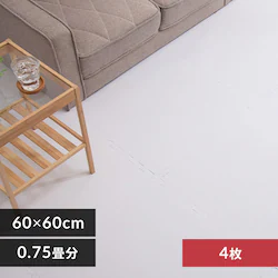 PE�W���C���g�}�b�g�i60�~60�~1�j 4���Z�b�g PEJTM-601 �I�t�z���C�g