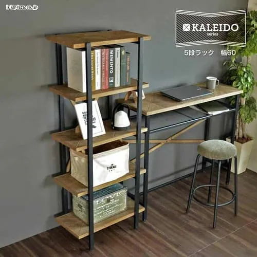 KALEIDO 5段ラック 幅60 KAOR-60-D5  【代引き不可】_0