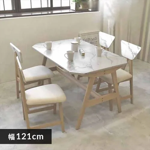 COLLET ダイニングテーブル 幅121 CODT-121 【代引き不可】_0