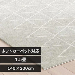 ���O �E�B���g���D���O 140cm�~200cm �x�j�����������C���� ���C�g�O���[