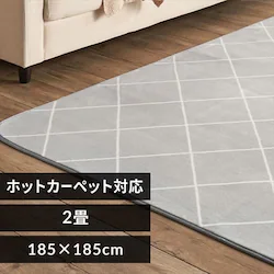 ���O �t�����l�����O �R�ۖh�L �h�_�j���H 185cm�~185cm 2�� �_�C���O���[ FNR-RC-1818