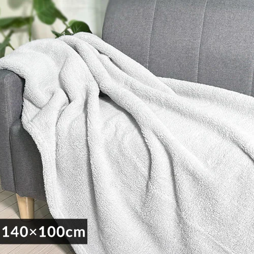 ハーフブランケット マイクロファイバー ライトグレー_0