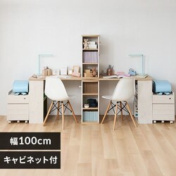 �y�e2�Z�b�g�z �w�K�� ��100cm FJ-024-IR �z���C�g���r�[�` + �L���r�l�b�g FJ-029-IR �z���C�g