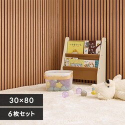 �ǃp�l�� �ǂɓ\���E�b�h�^�C�� �z���E�H�[���p�l�� �ȒPDIY �����΍� �ǂ̕ی� 30cm�~80cm 6�� �C�p�l�b�� ���C�g�u���E���y���Ԏw��s�z�y����s�z�y�����s�z�y�����z