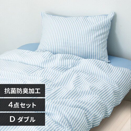 �z�c�J�o�[4�_�Z�b�g/�X�g���C�v_D STPCV-4SET-D �u���[_0