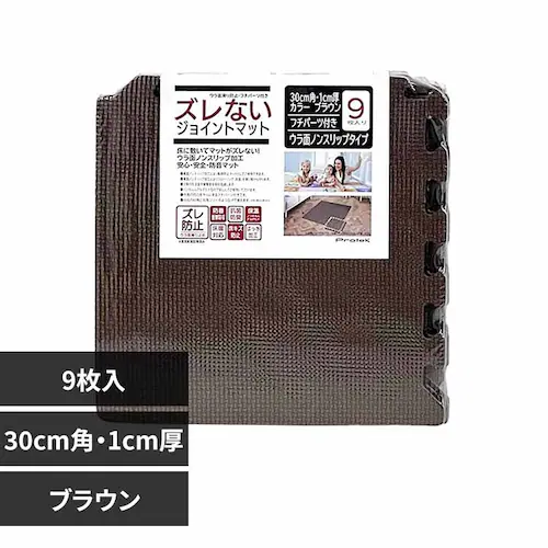 �v���e�b�N �Y���Ȃ��W���C���g�}�b�g PNJM-P301BR �u���E���y�v���U�Z���N�g�z_0