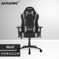 AKRacing �G�[�P�[���[�V���O �Q�[�~���O�`�F�A AKR-WOLF �O���[