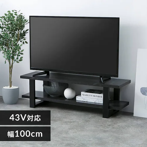 ヴィンテージTVボード LW-003-IR マーブルブラック_0